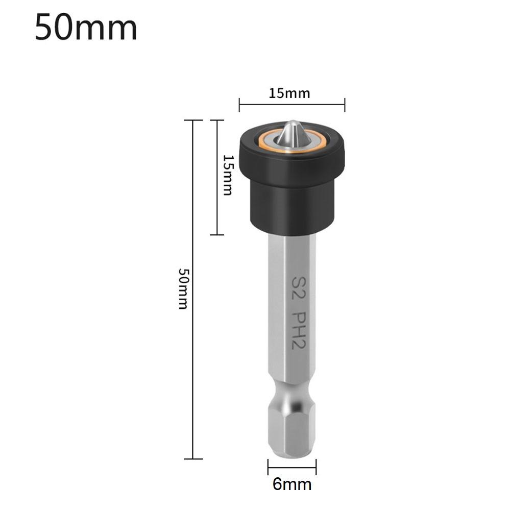 Screwdriver Bits Accessories Black+ Grey Cross-head