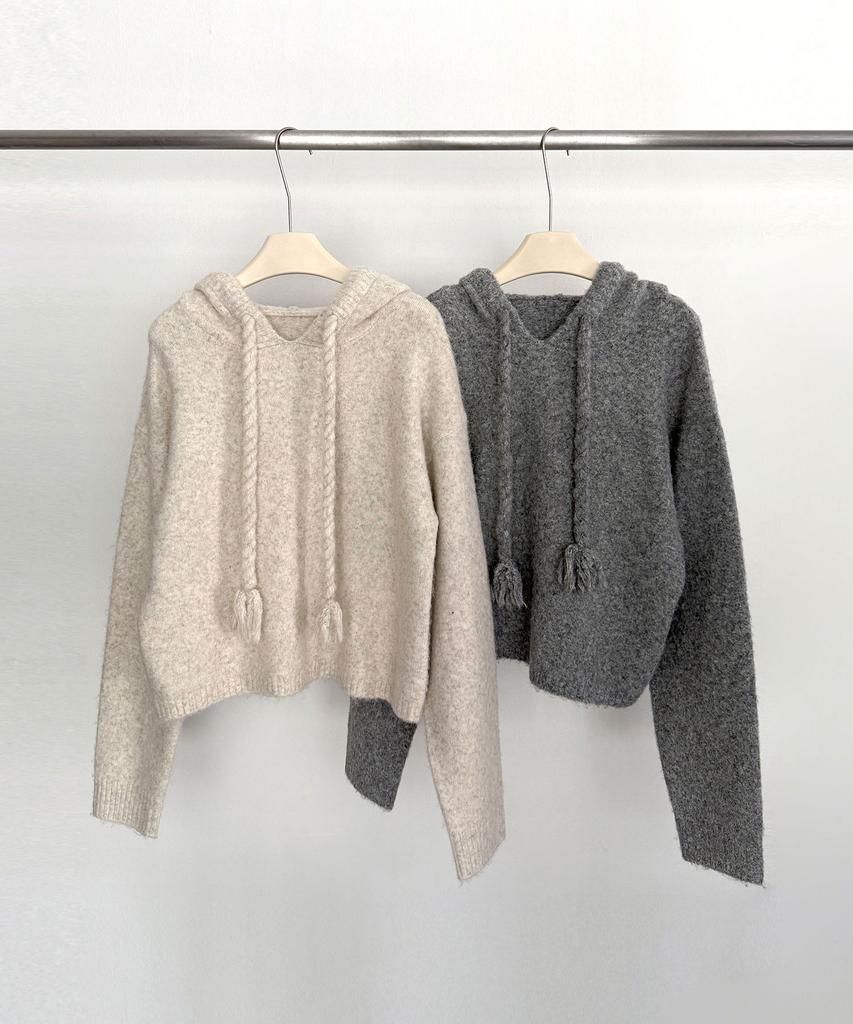 Худи с капюшоном Baseukala Sophie Knit (2Colors)
