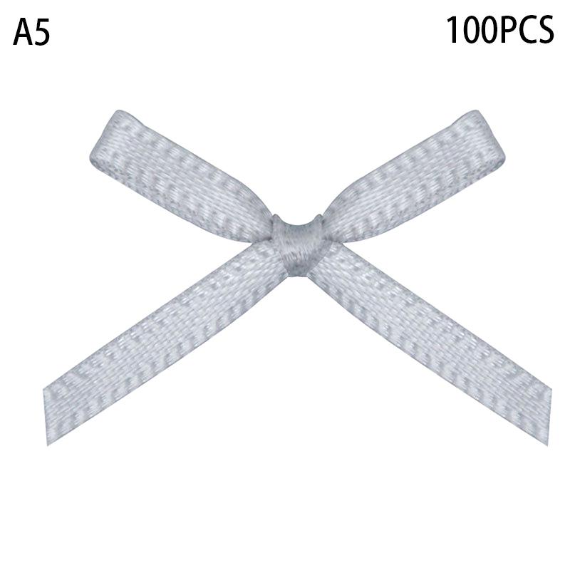 100 шт. 20-30 мм маленький размер атласная лента бант цветок DIY ремесло украшения ремесла аксессуары украшения принадлежности