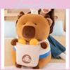 Chef Plush Capybara Toy Cartoon Animal Stuffed Doll Room Decoration Kids Gift