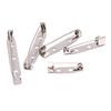 10Pcs Safety Brooch Catch Bar Locking Pins Back Base Jewelry Findings Diy Craft