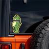 10PCS Frog Again The Machine Protest Stickers, Humor Fog Man Decals Bumper Sticker Decals for Car Window Laptop Water Bottles