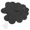50pcs Electric Callus Remover Sandpaper Discs Pedicure Tool Replacement Accessory with Shaft35mm