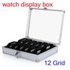Шкатулка для хранения ювелирных изделий, алюминиевый сплав цинка, браслет, дисплей, чехол для наручных часов, держатель для часов