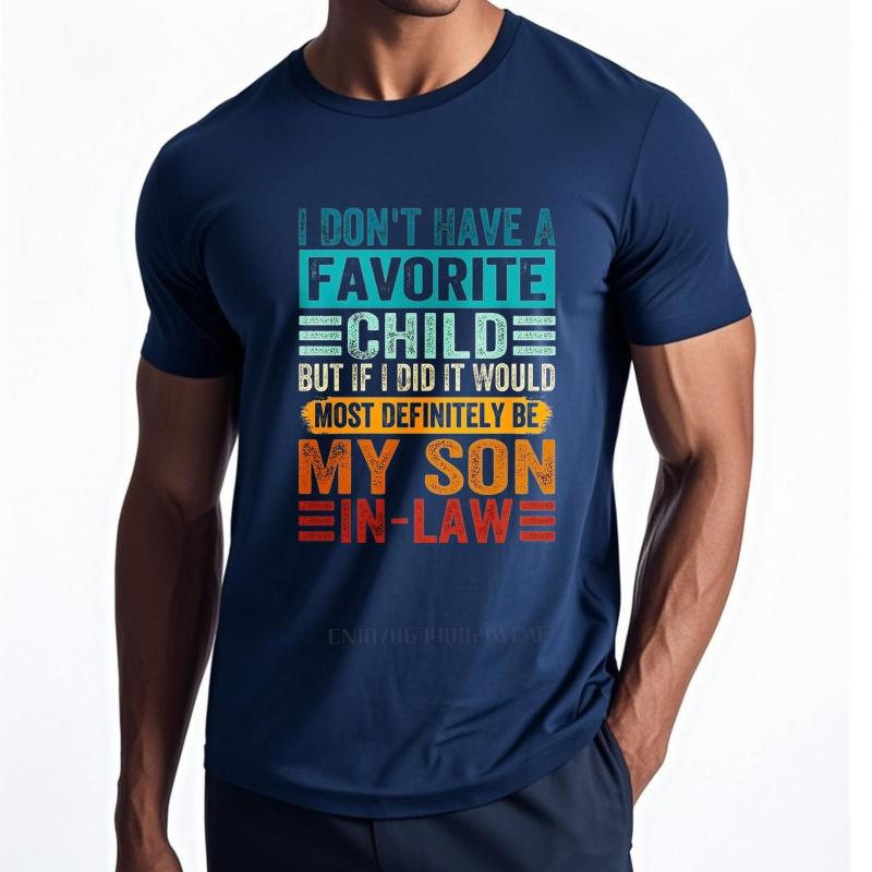 Vintage summer Unisex tshirt I Dont Have A Favorite Child But If I Did It Would Most Definitely Be My Son In Law Short Sleeve