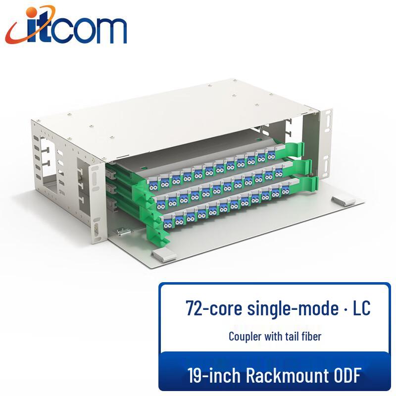 Itcom Adicom 19-дюймовая стоечная оптическая распределительная рама ODF
