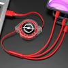 AAAYT1 Car Quick Charger Micro USB Type-C 3-in-1 Fast Charging Cable For Opel Astra Grandland Corsa Mokka Frontera Insignia Zafira