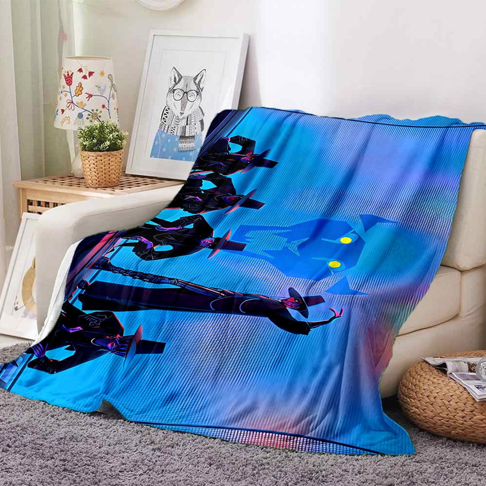 1Pc Fantasy Night Parade Flannel Blanket, Soft And Comfortable, Casual Warm, Camping Travel, Christmas, Halloween Xmas Gift S1507