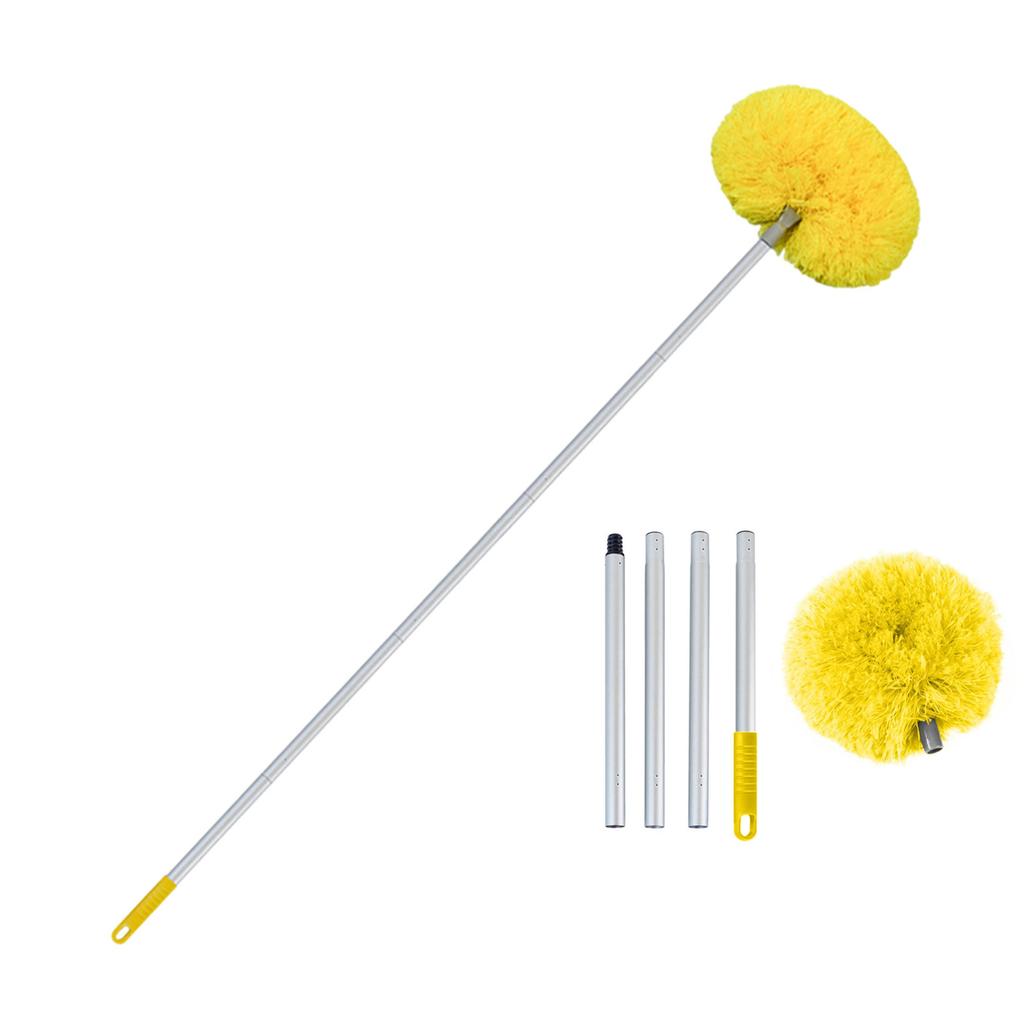 Retractable Washable Microfiber Brush Ceiling Fan Cleaner Duster with Extension Handle for Hard to Reach Areas Cleaning
