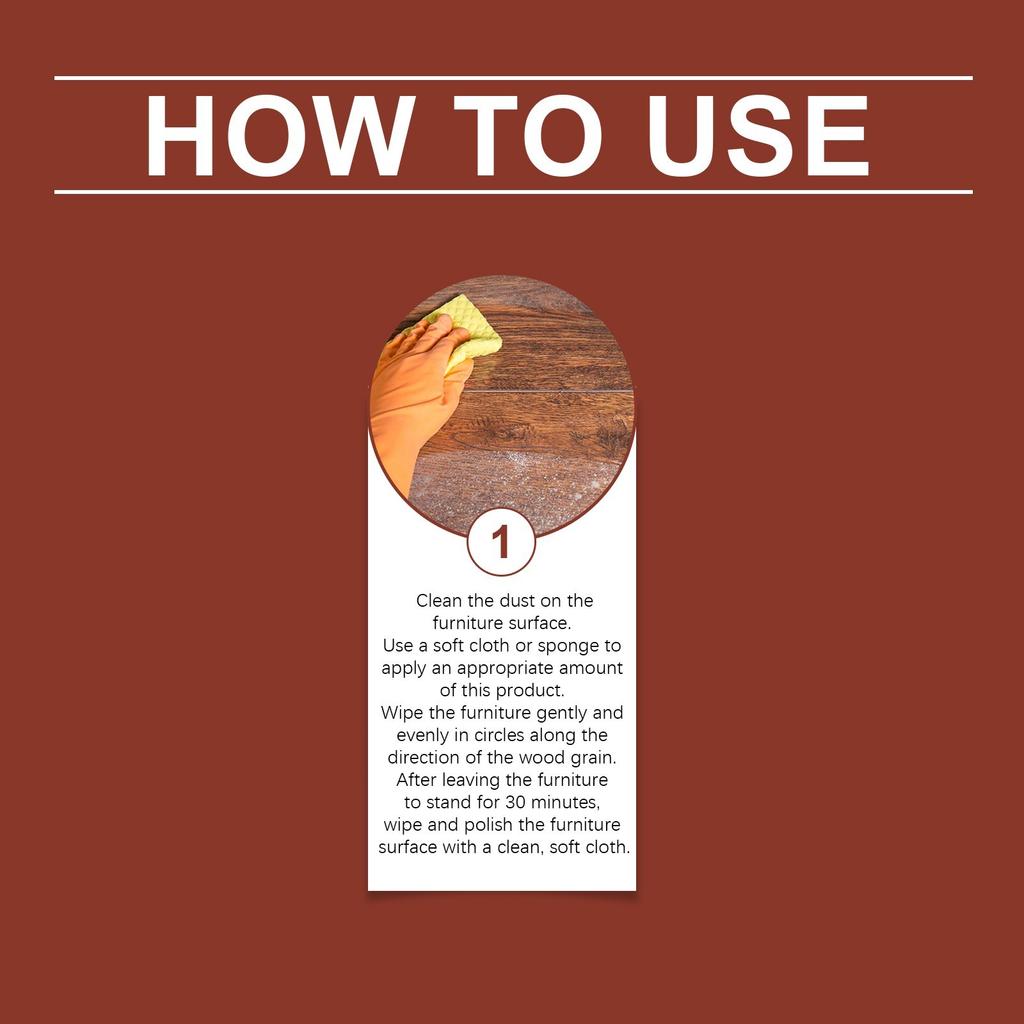 Wood Wax Oil; Wood Polishing; Wood Cleaning; Home-ready; Suitable For A Variety Of Wooden Furniture
