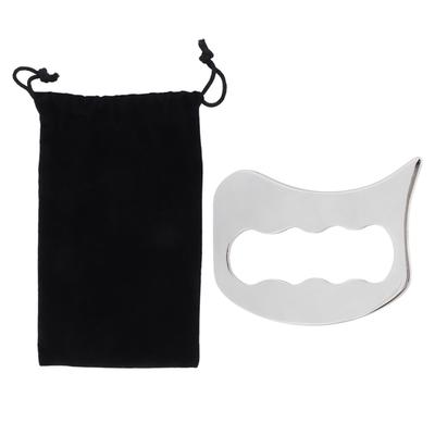 Инструмент для массажа гуаша соскребающий, нержавеющая сталь, усовершенствованный скребок для мышц для мобилизации мягких тканей