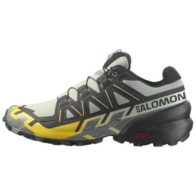 Speedcross 6 Поддержка Легкие Кроссовки Мужские Черные Серые Желтые Кроссовки 479805