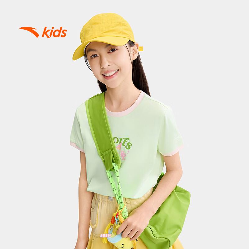 Anta Girls' Summer Outdoor Breathable T-shirt