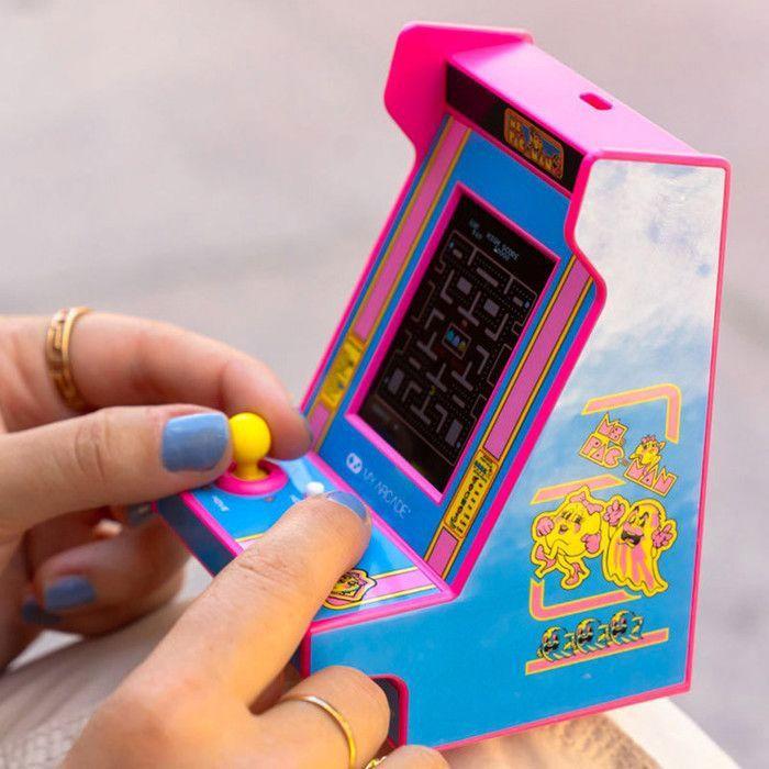 Mini Borne d'Arcade Console Retro Thème Ms. Pac-Man™