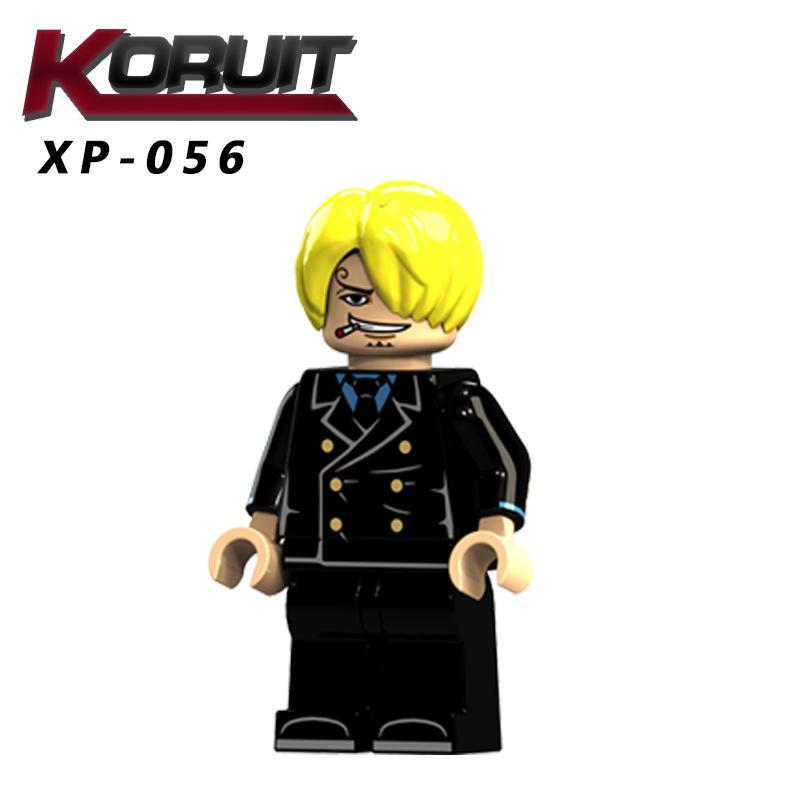 14 Models 15 Pirate Sailing Series Building Block Doll Small Particle Mosaic Toy King Bag