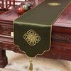 New Chinese Zen Embroidery Table Flag TV Cabinet Cover Cloth Tea Table Table Flag Shoe Cabinet Bed Tail Scarf Long Table Flag