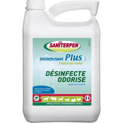 Plus 5 L - Дезинфицирующее средство Plus Green Freshness 5L. Концентрированный бактерицид
