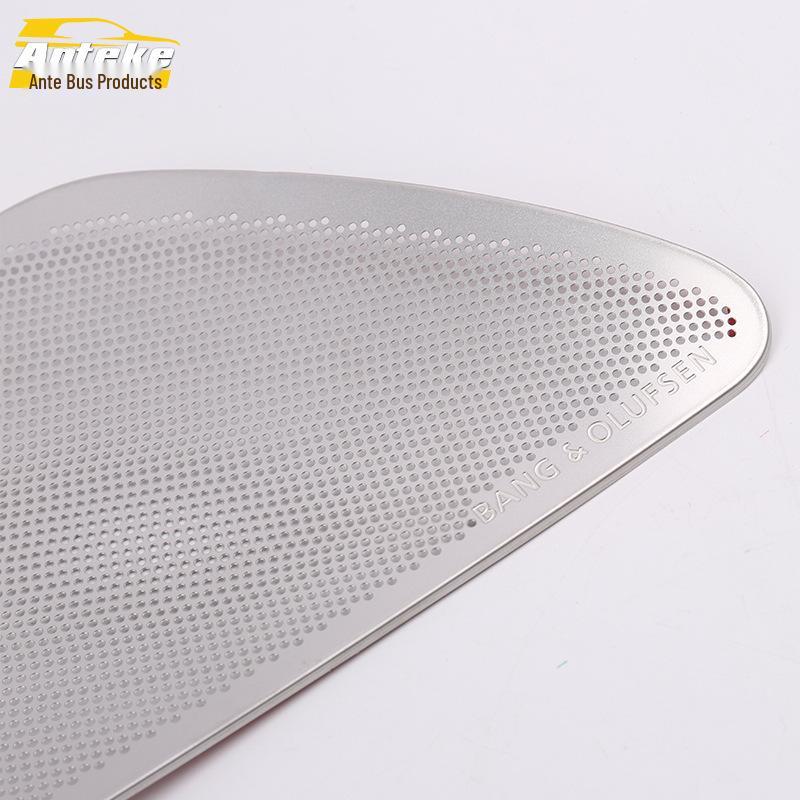 A6L Inner Door Panel Speaker Decorative Cover for 2017, Door Speaker Box Sequin Interior Trim