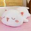 Kawaii Mitao Cat Plush Toys Cute Animal Soft Stuffed Pillow Couple Peach Cat Plushie Doll Cartoon Decorate Birthday Gifts Kids