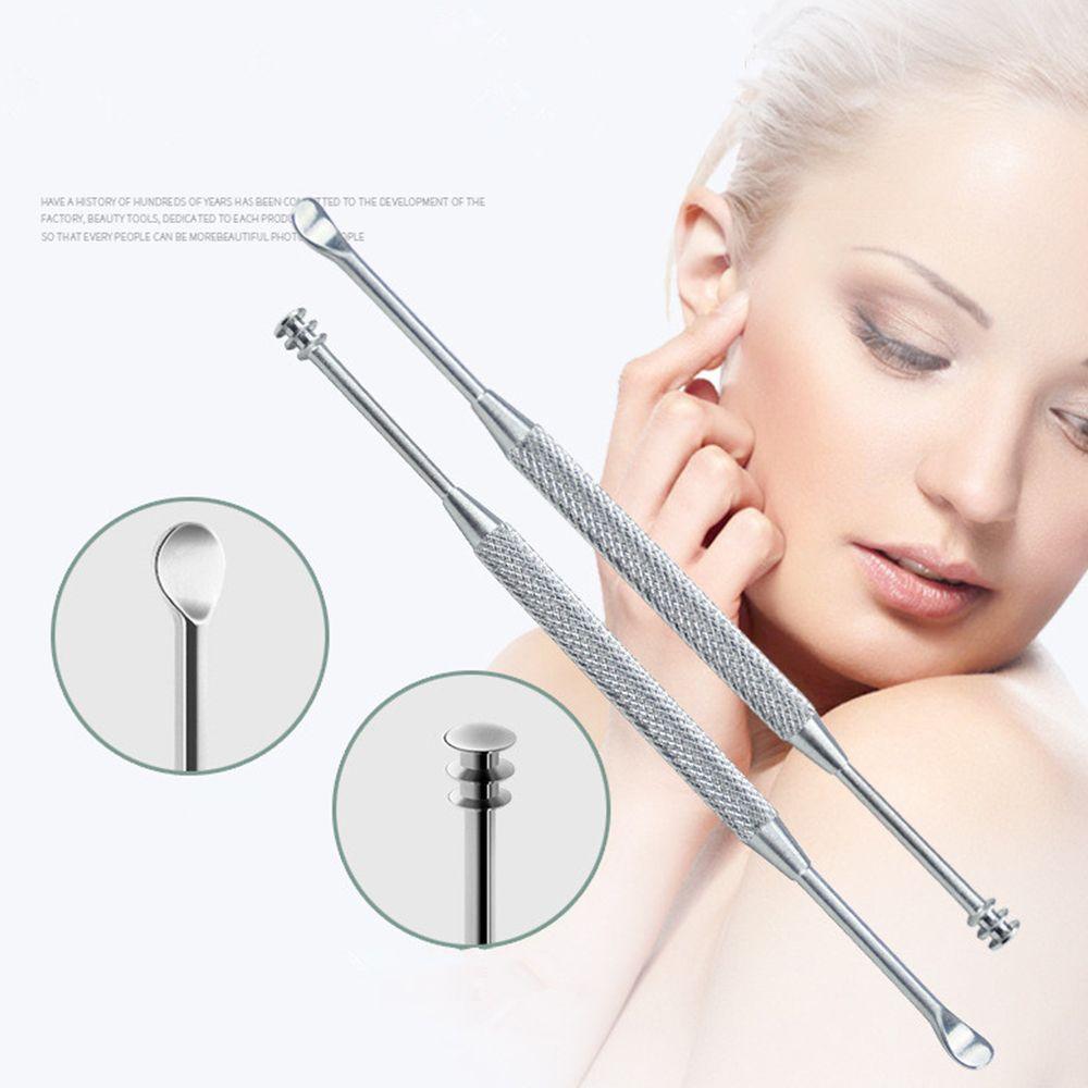 Ear Spoon Earpick Stick Spiral Earwax Remover Spring ear picker Ear Cleaner Ear Curette