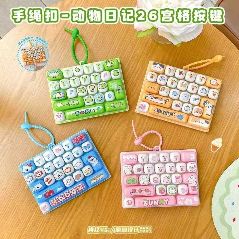Ключ Механическая Клавиатура Игрушка-Фиджет Креативная Игрушка для Нажатия Пальцами