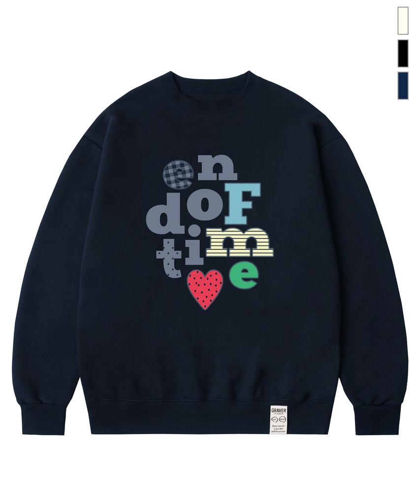 GRAVER [Unisex] End Of Time Sweatshirt_3Color