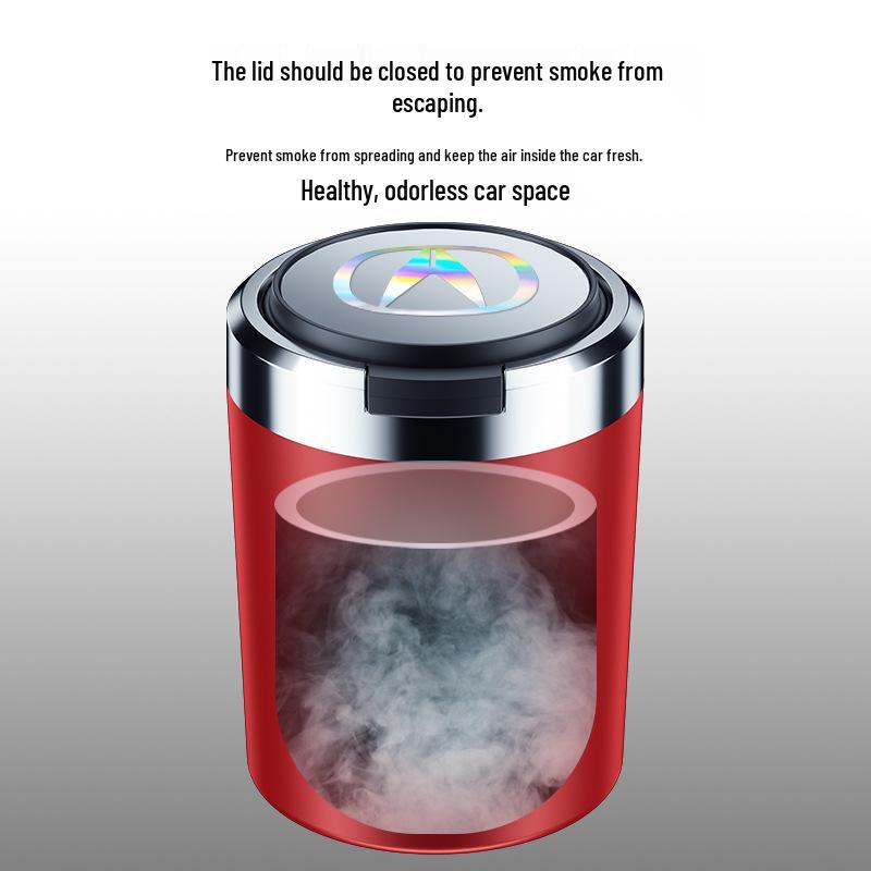 Compatible Car Ashtray for Acura RDX, CDX, TLX, MDX, TLX-L, ZDX, RLTL - Essential Car Interior Accessory.