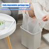 Прозрачные пластиковые мусорные пакеты Пакеты для мусорного ведра Для кухни, дома, ванной комнаты Вкладыши для мусорного ведра Высокой плотности Герметичные Кухонный мусор