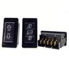 12V20A Door Glass Control 5 Pins Glass Lifter Control Button Car Door Power Switch  Car Interior