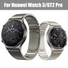 22mm Metal Strap For Huawei Watch 3 / GT2 Pro Honor GS Pro Samsung Galaxy Watch 3 Stainless Steel Bracelet For Amazfit GTR Band
