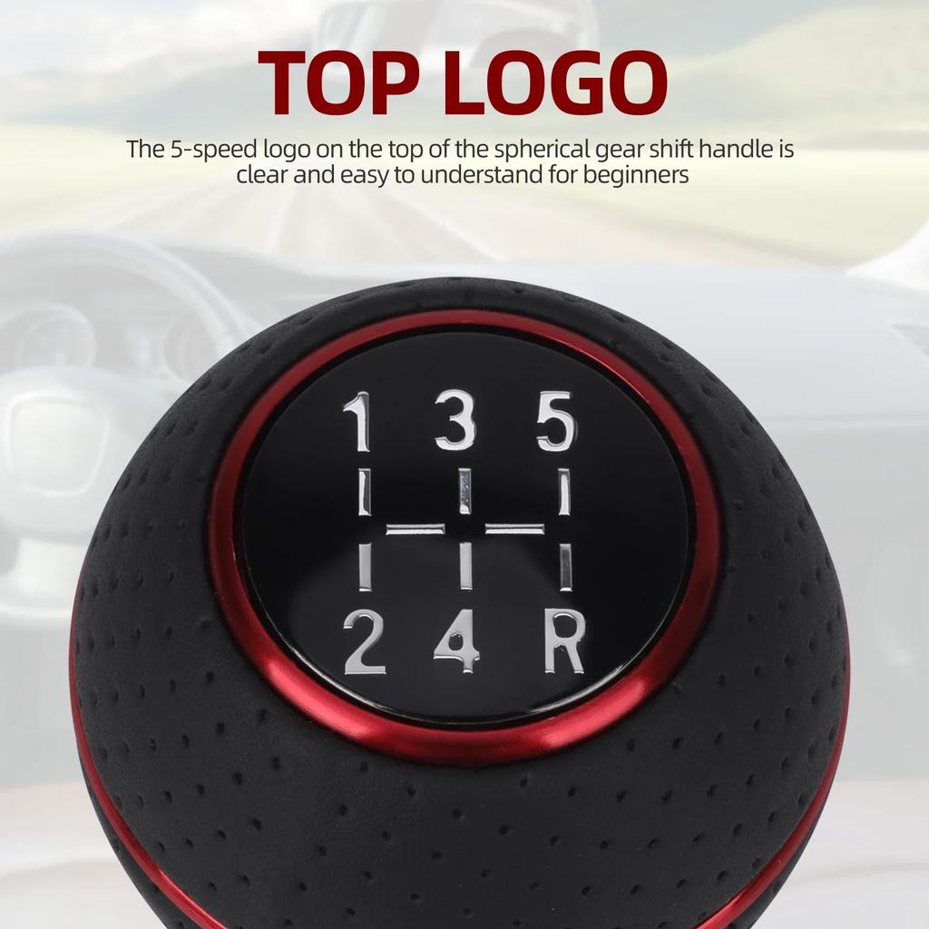 5 Speed Aluminium Universal Car Gear Shift Knob M8 M10 M11 M12 For Manual Transmission Automatic Gear level Knob Shift Lever