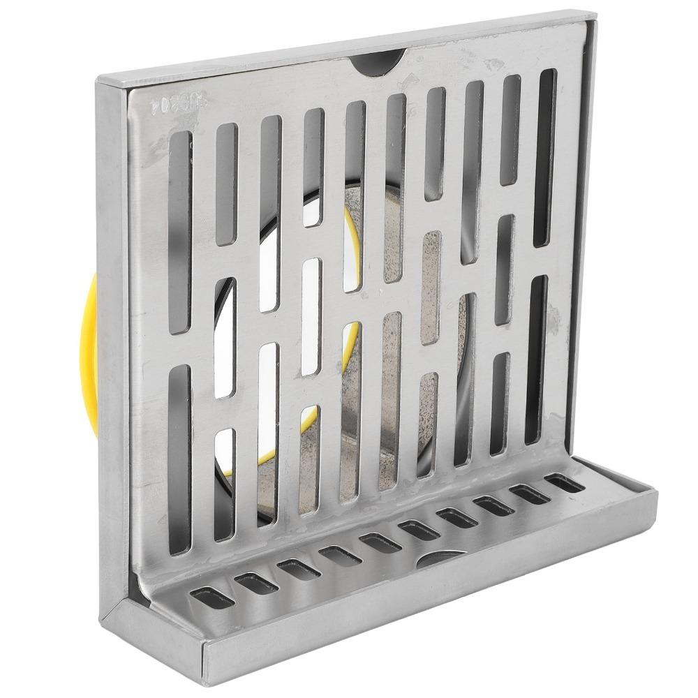 Right Angle Design Corner Floor Drain 304 Stainless Steel Wall Corner Drain Laundry Room