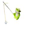Cartoon Frog Panda Fishing Statue Resin Miniatures Figurine Garden Decor Animal Sculpture  Balcony