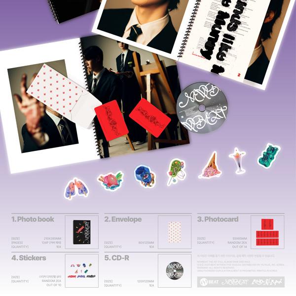 NEWBEAT 1-й полный альбом [RAW AND RAD] PHOTOBOOK [Случайная версия]