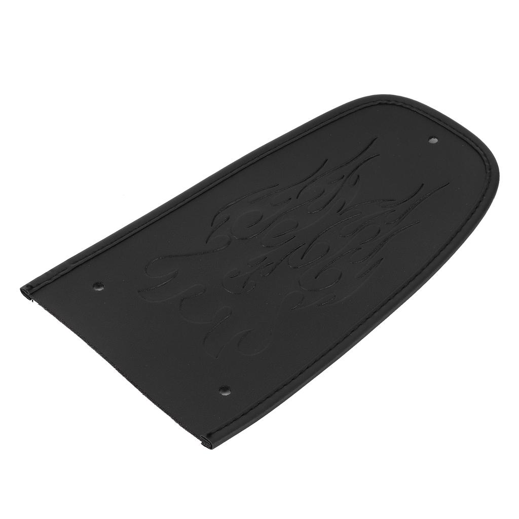 Мотоцикл Декоративная накладка на переднюю часть (Bib Cover) из искусственной кожи с рисунком пламени. Подходит для XL 883 1200 48