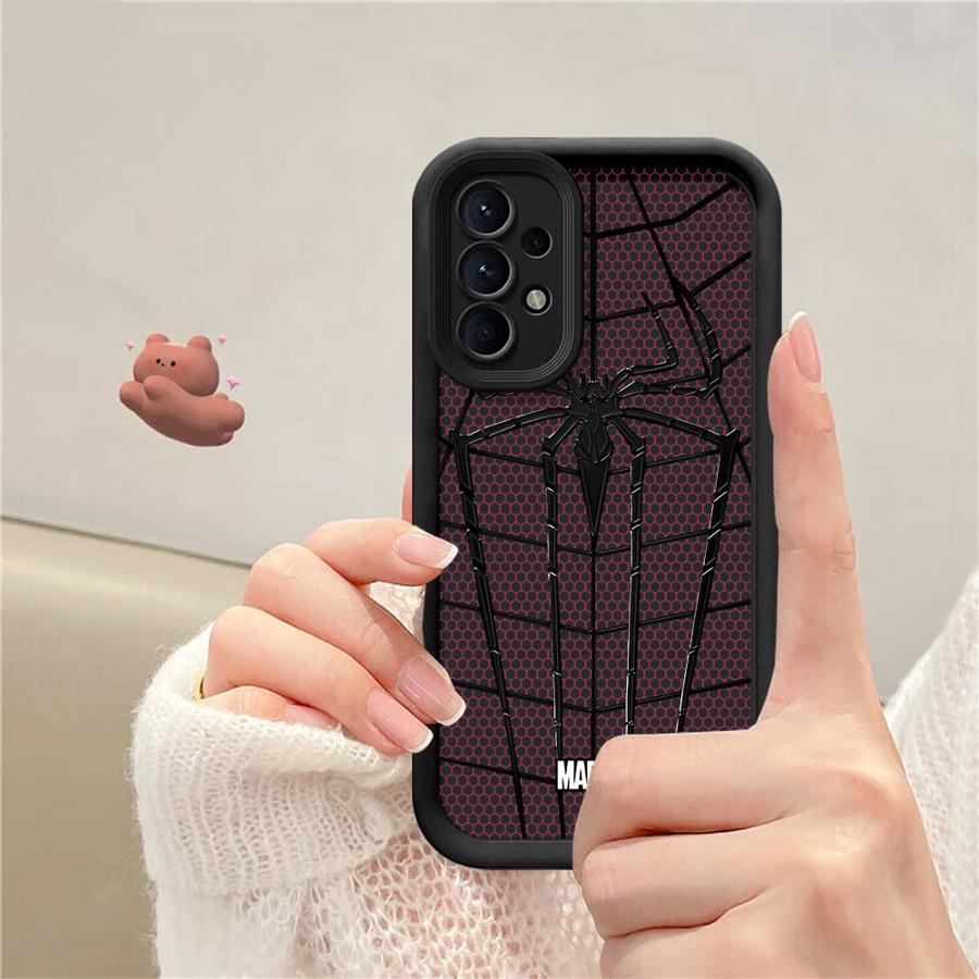 ГОРЯЧАЯ Защитная крышка для телефона Marvel Человек-Паук Паутина для Samsung Galaxy A16 A24 A13 A32 A56 A26 A22 A33 A23 A12 A34 A36 A14