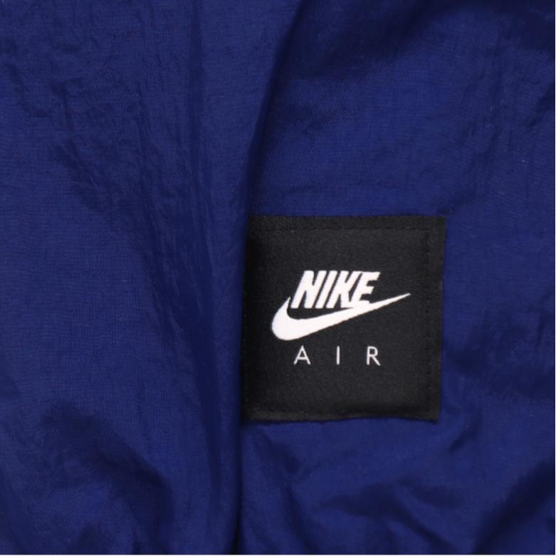 Nike Толстовка из флиса с круглым вырезом, мужские топы, синий, белый, BV5188-072