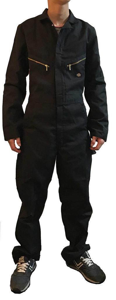 Cash On Delivery Dickies Long Sleeve Coveralls Black Small Available! "48799" Color Size
