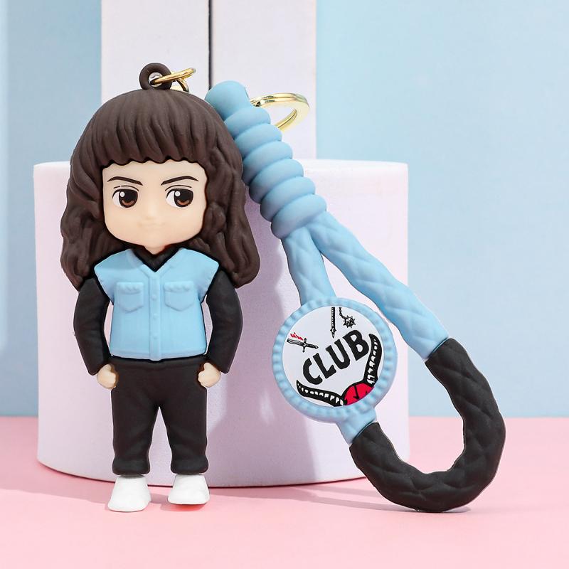 Очень странные дела Мультяшный кулон Хищное растение Подвеска для рюкзака Украшение для вечеринки Подарок для повседневного использования