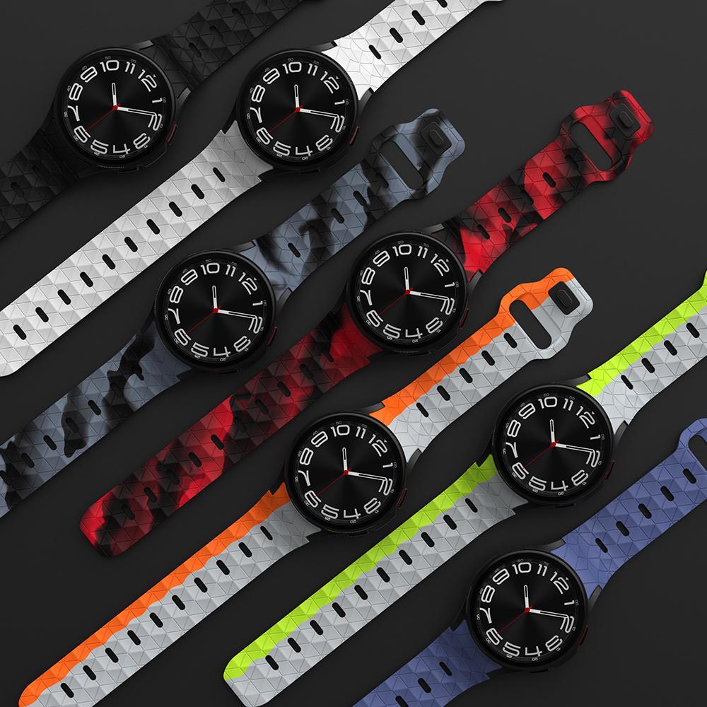 Силиконовый ремешок для Samsung Galaxy Watch 7 6 4 Classic 47 мм 43 мм/46 мм 42 мм ремешок для часов No Gap Galaxy Watch 6/5/5pro 45 мм 40/44 мм