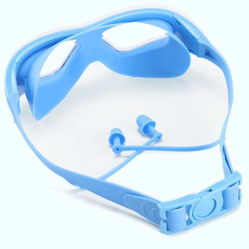 Professional Swimming Goggles Kids Swimming Glasses With Earplugs Anti-Fog Uv Silicone Waterproof Swimming Eyewear For Children