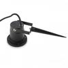 Garden lamp, 1xGU10, IP65, black, driven in