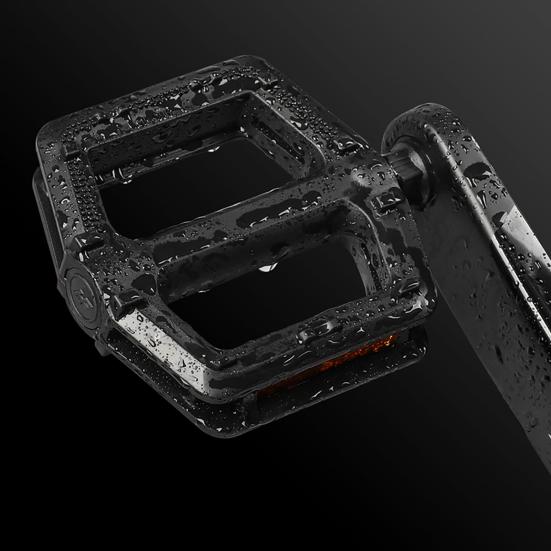 2Pcs Bike Pedal Universal Lightweight Left Right Mountain Road Folding Bicycle Flat Pedal Platform Bike Replacement Accessories