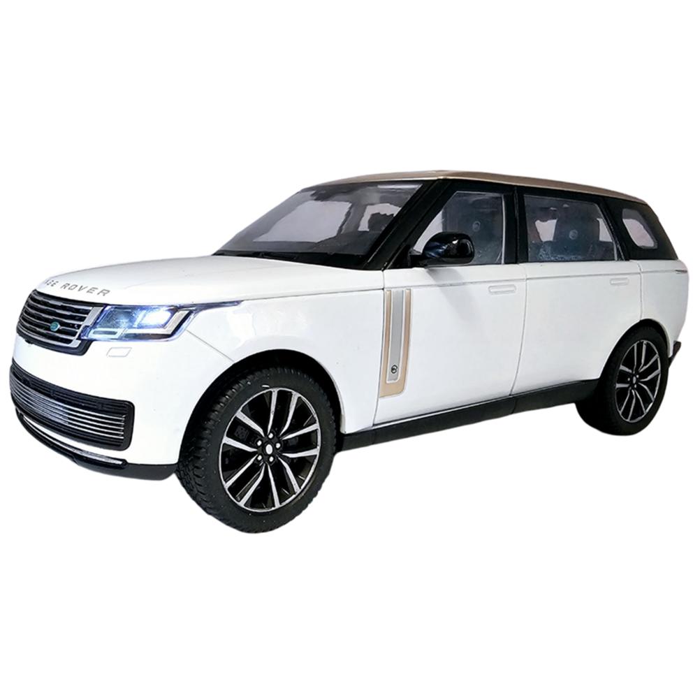 Премиальный внедорожник Range Rover 1:Литой металлический модельный автомобиль в масштабе 1:24 - Белая версия