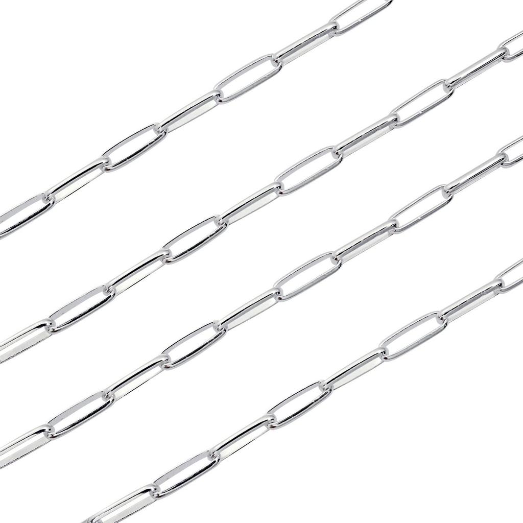 Ожерелье цепочка Навахо Серебро SV 925 Ширина Длина 45см [Sears] 3.6мм snj125-45