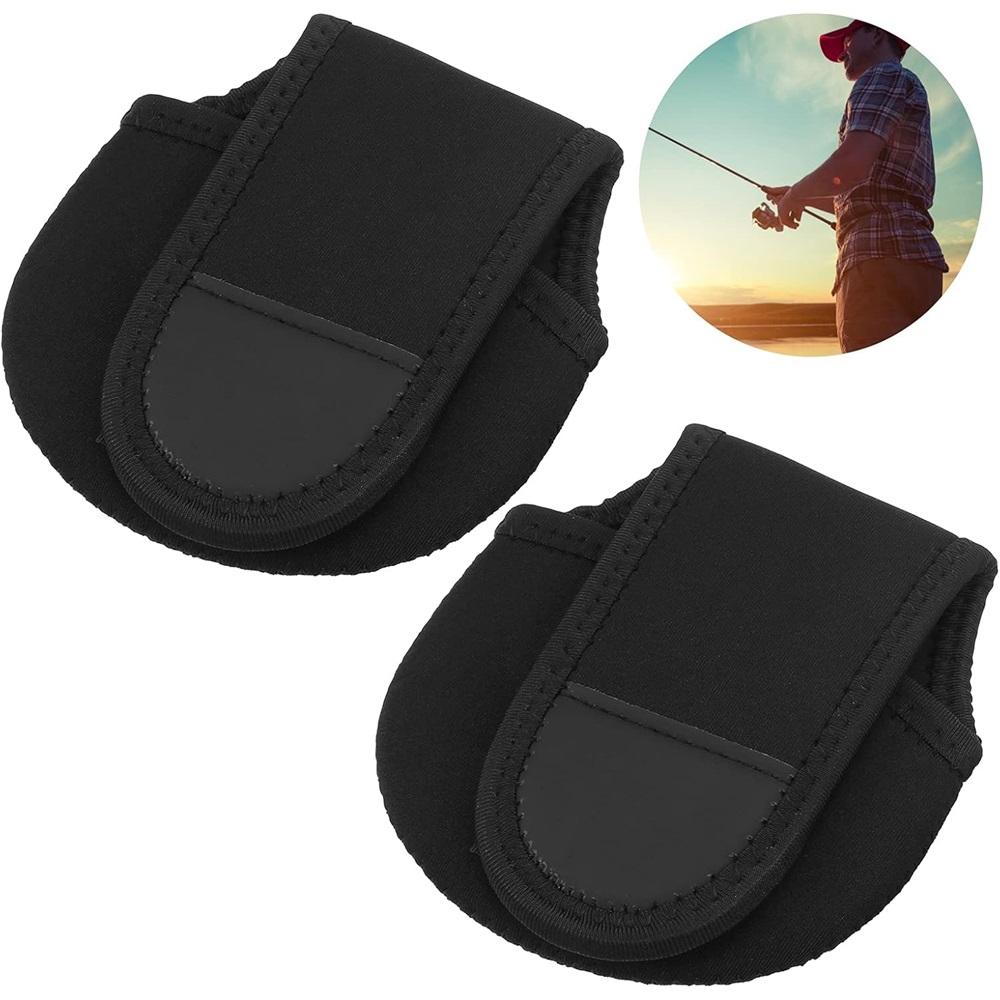 2 шт. Сумка для рыболовной катушки Чехол для катушки для бейткастинга Защитный чехол для катушки Водонепроницаемый Защитный чехол для катушки для бейткастинга