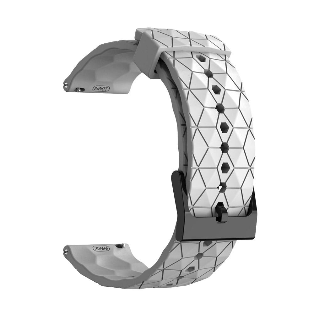 Силиконовый ремешок 20 мм 22 мм для Samsung Galaxy Watch 5 Pro 4, классический ремешок с футбольным узором для часов Xiaomi Watch Color 2/S2/S1