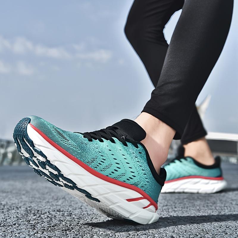 Новые мужские кроссовки для бега с амортизацией, модные, для занятий спортом на открытом воздухе, для джоггинга, классического дизайна