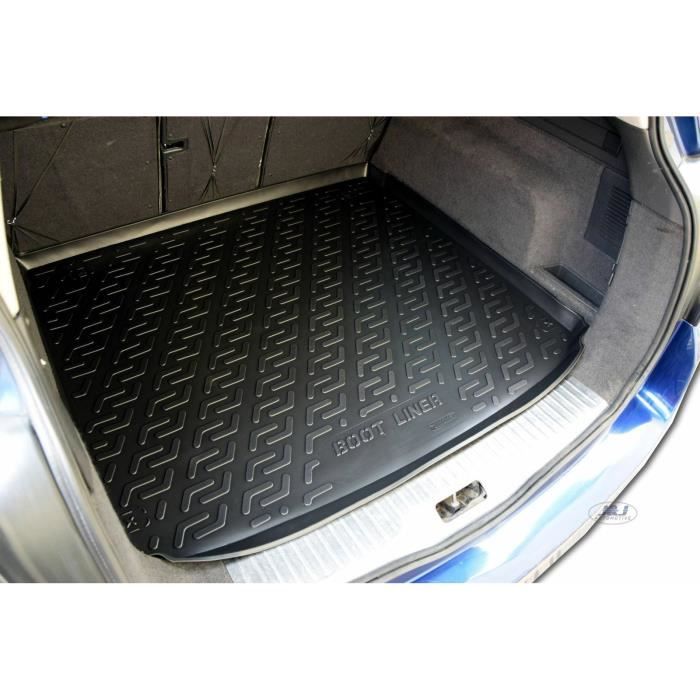 J&J AUTOMOTIVE | Tapis De Coffre Caoutchouc Premium Pour Opel Astra H Caravan 2004-2014