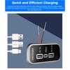 Автомобильные гнезда Модификация Двойной USB PD Быстрый адаптер для 12-24В Автомобиля Грузовика Дома на колесах Лодки